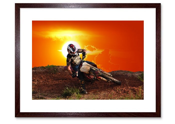 Sunset Motocross Outdoors Recreational Sport